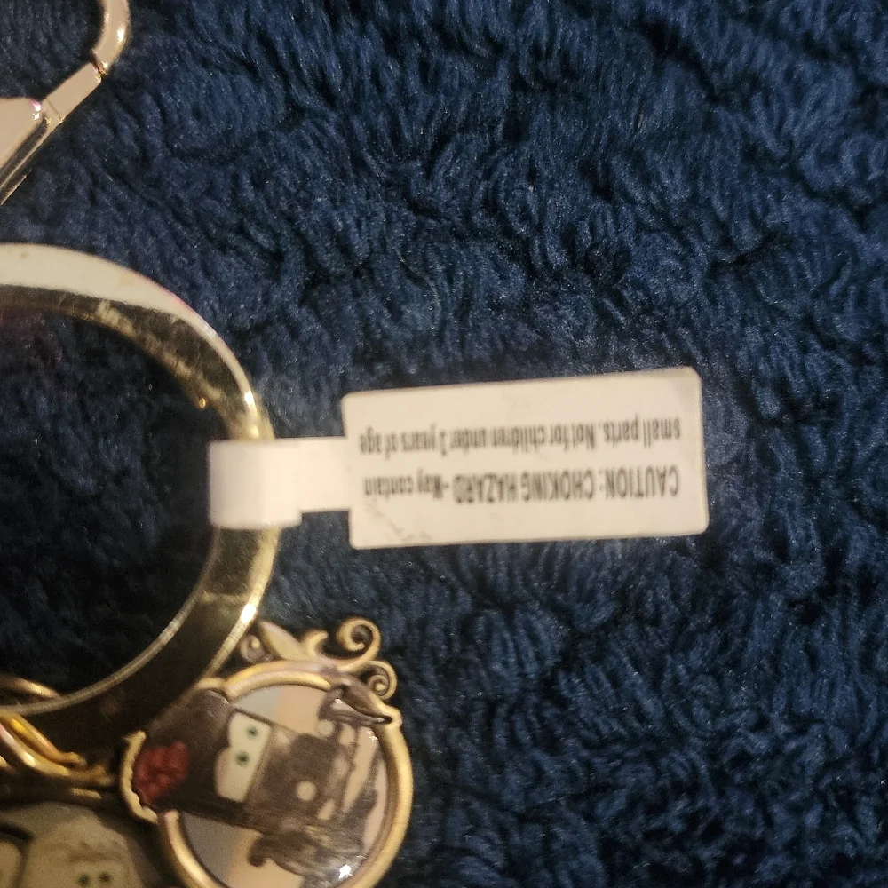 Vintage Disney Pixar Cars keychain is a merchandise item